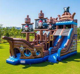 T6-6364 Pirates Theme Inflatable Playgro...