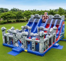 T6-6375 Star Wars Theme Inflatable Playg...