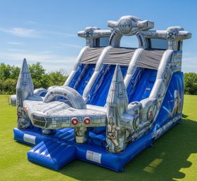 T6-6377 Star Wars Theme Inflatable Playg...