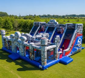 T6-6378 Star Wars Theme Inflatable Playg...