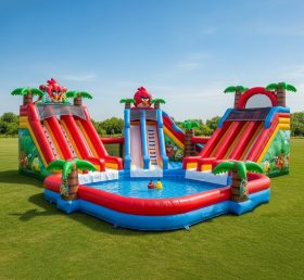 Pool3-229 Angry Birds Theme Pool Water P...