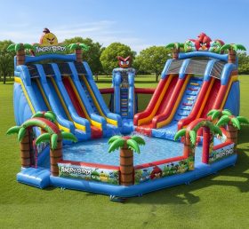 Pool3-230 Angry Birds Theme Pool Water P...