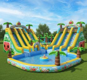 Pool3-255 Cocomelon Theme Pool Water Par...