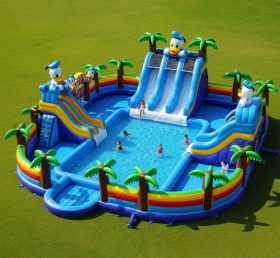 Pool3-260 Donald Duck Theme Pool Water P...