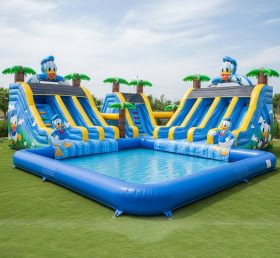 Pool3-264 Donald Duck Theme Pool Water P...