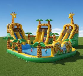 Pool3-285 Giraffe Theme Pool Water Park