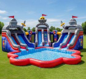 Pool3-293 Knight Theme Pool Water Park