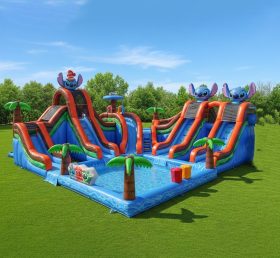 Pool3-298 Lilo & Stitch Theme Pool Water...