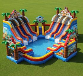 Pool3-306 Looney Tunes Theme Pool Water ...