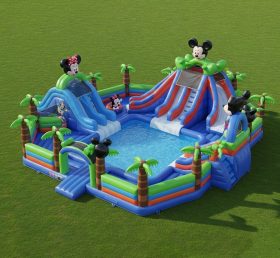 Pool3-312 Mickey & Minnie Theme Pool Wat...