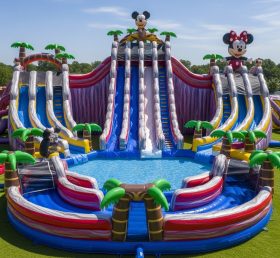 Pool3-313 Mickey & Minnie Theme Pool Wat...