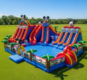 Pool3-314 Mickey & Minnie Theme Pool Wat...
