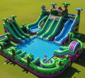 Pool3-316 Minecraft Theme Pool Water Par...