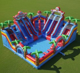 Pool3-338 Paw Patrol Theme Pool Water Pa...