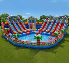 Pool3-339 Paw Patrol Theme Pool Water Pa...