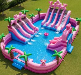 Pool3-343 Pink Panther Theme Pool Water ...