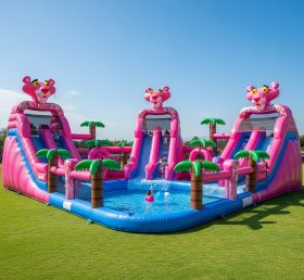 Pool3-344 Pink Panther Theme Pool Water ...