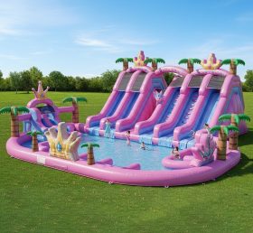 Pool3-358 Princess Parties Theme Pool Wa...