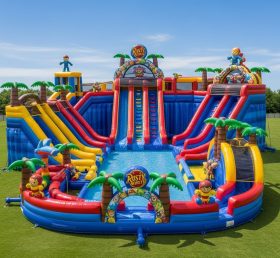 Pool3-363 Rusty Rivets Theme Pool Water ...