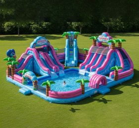 Pool3-371 Shimmer & Shine Theme Pool Wat...