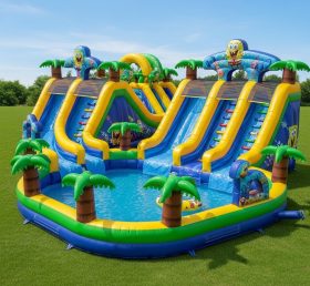 Pool3-381 Spongebob Theme Pool Water Par...