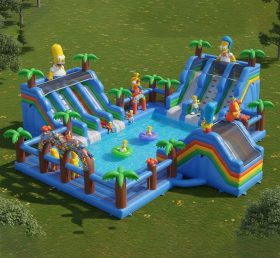 Pool3-396 The Simpsons Theme Pool Water ...