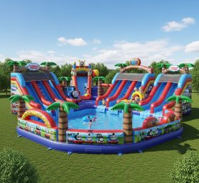 Pool3-406 Thomas & Friends Theme Pool Wa...