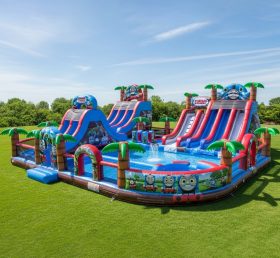 Pool3-407 Thomas & Friends Theme Pool Wa...