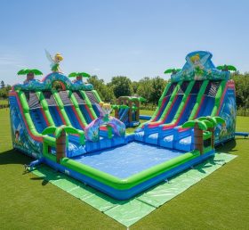 Pool3-413 Tinker Bell Theme Pool Water P...
