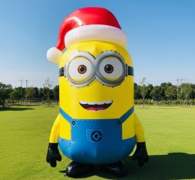 C1-706 Minions Santa Inflatable Cartoons