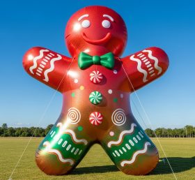 C1-720 Gingerbread Man Christmas Inflata...