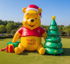 C1-748 Christmas Bear Inflatable Cartoon...