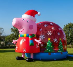 C1-757 Peppa Pig Snow Globe Event Party ...
