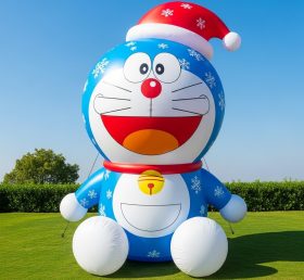 C1-759 Doraemon Christmas Inflatable Car...