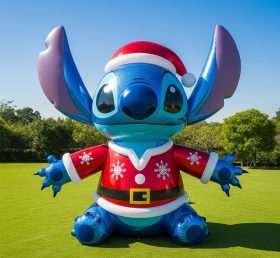 C1-776 Lilo & Stitch Christmas Inflatabl...