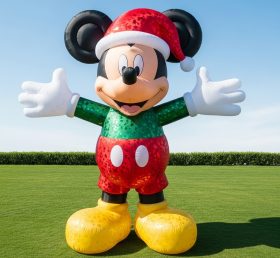 C1-779 Christmas Mickey Inflatable Carto...
