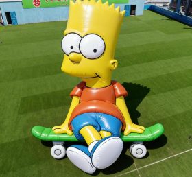 Cartoon3-116 Bart Simpson Inflatable Car...