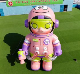 Cartoon3-197 Pink Astronaut Space Pop Ma...
