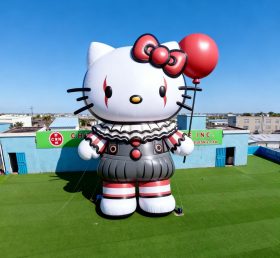 Cartoon3-230 Hello Kitty Pennywise Infla...