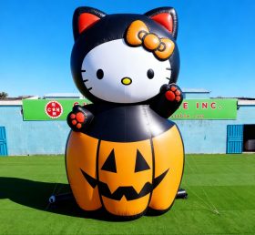 Cartoon3-231 Hello Kitty Halloween Pumpk...