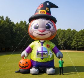 Cartoon3-270 Zootopia Halloween Witch Ra...