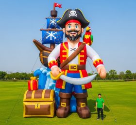 Cartoon3-434 Pirate Theme Inflatable Car...