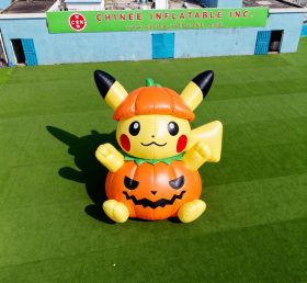 Cartoon3-439 Pikachu Halloween Inflatabl...