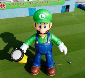 Cartoon3-445 Super Mario Luigi Inflatabl...