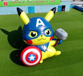 Cartoon3-469 Captain America Pikachu The...