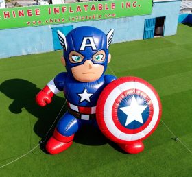 Cartoon3-495 Captain America Inflatable ...