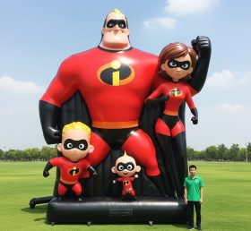 Cartoon3-529 The Incredibles Inflatable ...