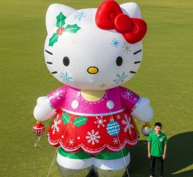 Cartoon3-544 Christmas Hello Kitty Infla...