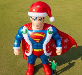 Cartoon3-546 Superman Christmas Inflatab...