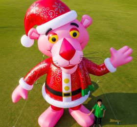 Cartoon3-549 Pink Panther Christmas Infl...